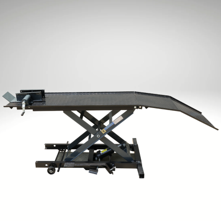 Table élévatrice moto 360 kg BPAC vue de face
