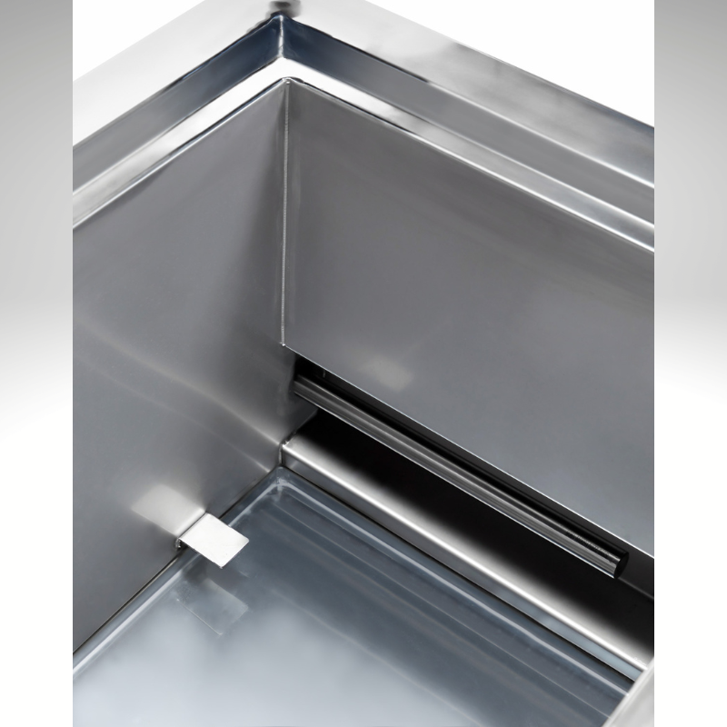 Zoom sur le chauffage du nettoyeur Ultrasons INDUSTRIEL BPAC 77 litres, 550x400x350mm 40 kHz