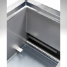 Zoom sur le chauffage du nettoyeur Ultrasons INDUSTRIEL BPAC 77 litres, 550x400x350mm 40 kHz