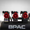 Zoom sur les 3 moteurs électriques de 1100 W