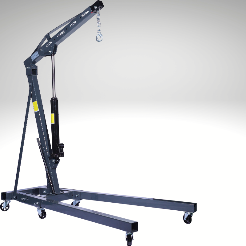 Grue d'atelier mobile 2 Tonnes - Chèvre de levage hydraulique pliante