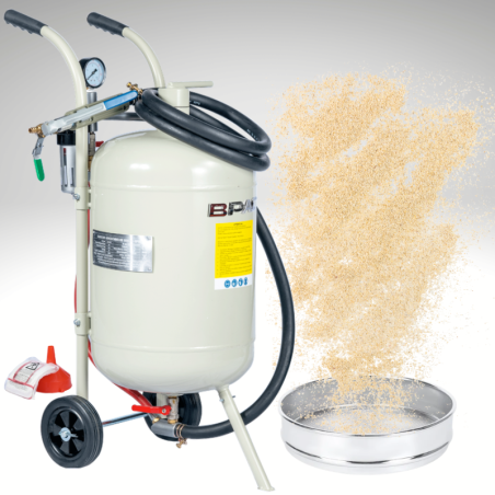 PACK PROMO Sableuse Mobile 40L + Tamis 600 Microns