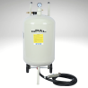 Sableuse mobile 75 litres BPAC vue de face