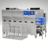 Nettoyeur Ultrasons Industrie 360 litres 28kHz avec Skimming et Lift, panier renforcé et robuste pour pièce lourde