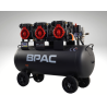 Débit théorique : 636L/min à 2850 t/min (320 L/min à 4 bar, 240 L/min à 6 bar, 180 L/min à 8 bar)