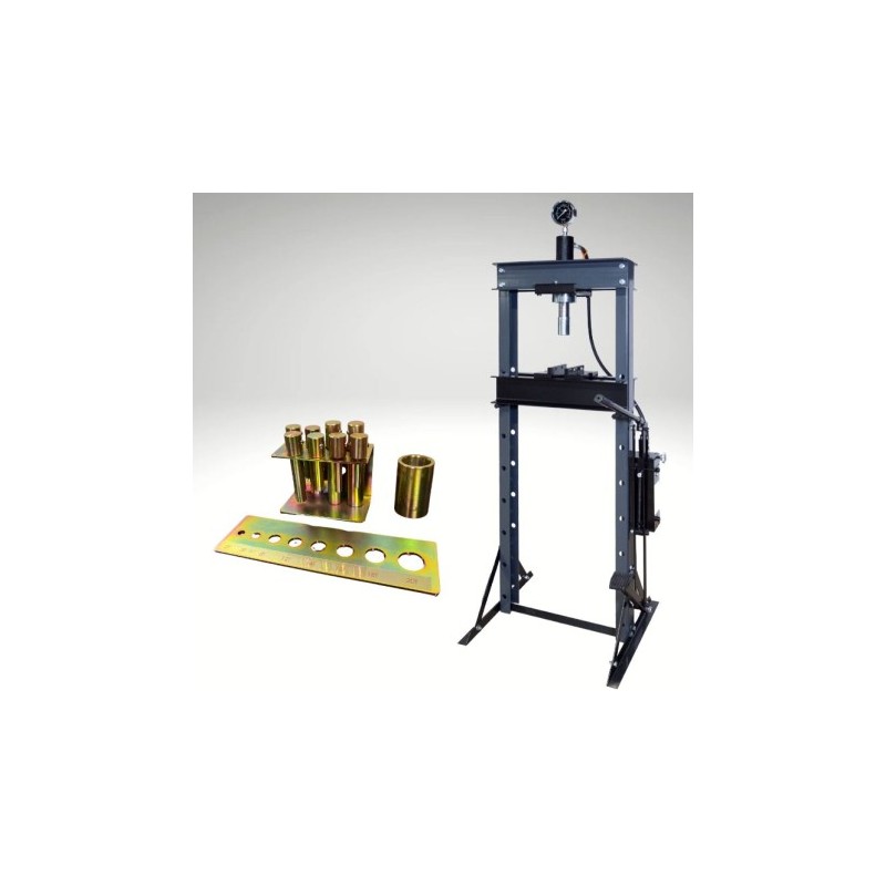 pack presse 20Ft double vitesse + poinçons reconditionnée