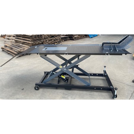 table élévatrice pour moto maxi 450 kg noir reconditionnée