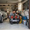 Compresseur 50L garage faible encombrement