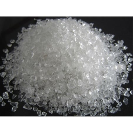 granulat de verre grossis granulat de verre grossis