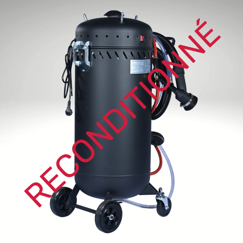 retrait sableuse mobile avec aspiration