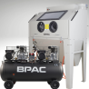 pack promo cabine de sablage 420 L et compresseur 200 L à courroie