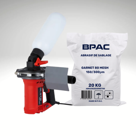 Sableuse electrique sans compresseur et abrasif pour le bois