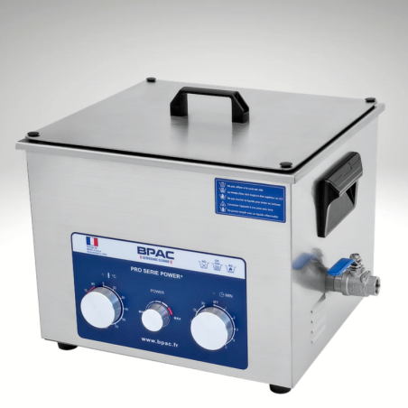 Cuve ultrason 15 litres power plus coté haut