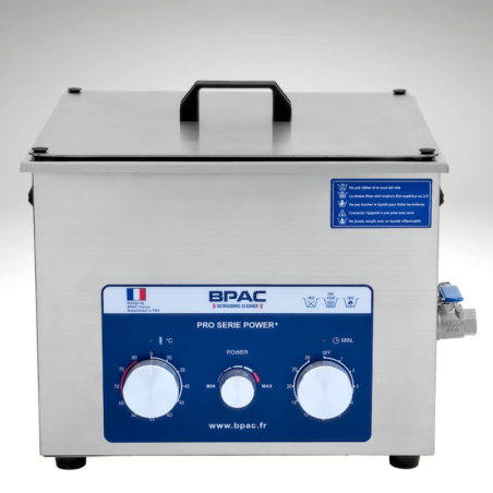 Cuve ultrason 15 litres power plus face