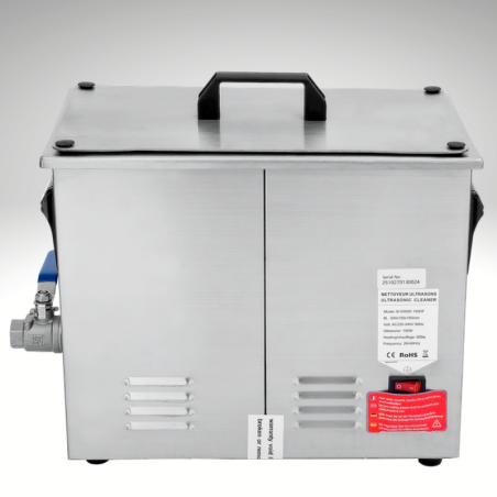 Cuve ultrason 6 litres double fréquence dos