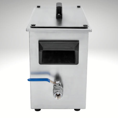 Cuve ultrason 6 litres double fréquence vanne de vidange inox