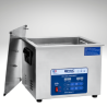 Cuve ultrason 15 litres double fréquence couvercle ouvert