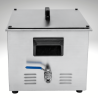 Cuve ultrason 15 litres double fréquence vanne de vidange inox