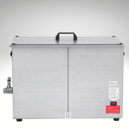 Cuve ultrason 30 litres double fréquence dos