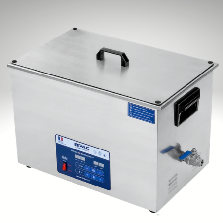 Cuve ultrason 30 litres double fréquence haut coté