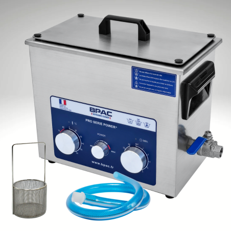 Cuve ultrason 6 litres Puissance plus haute resistance et son panier maille fine