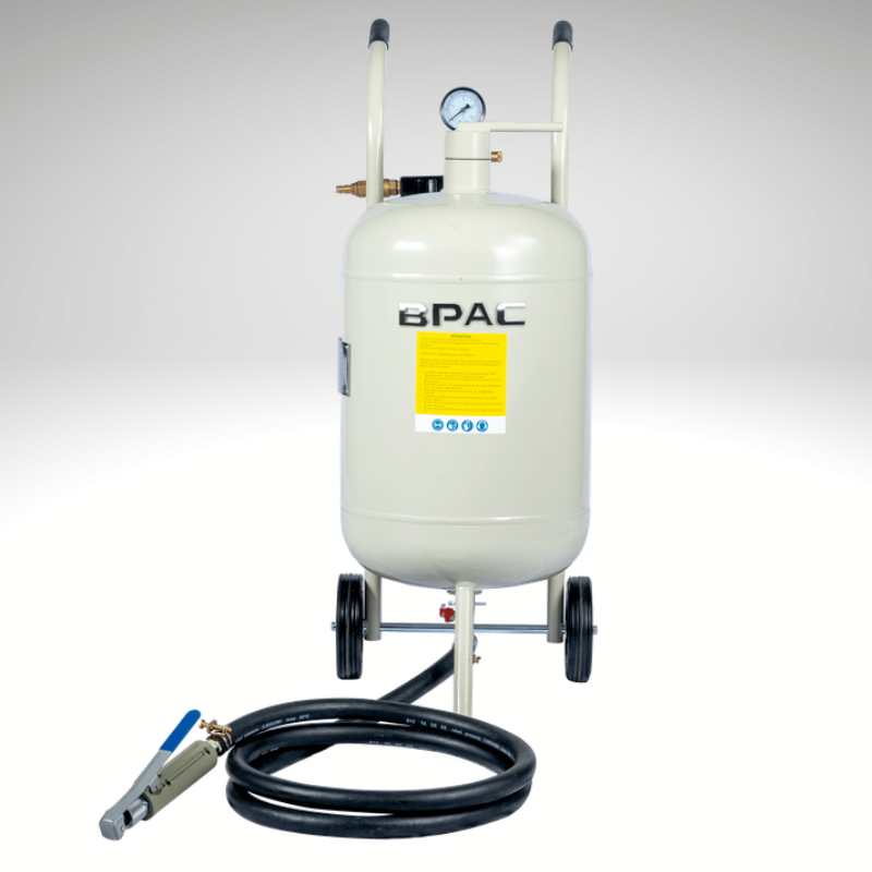 Sableuse mobile 40 litres BPAC, vue face