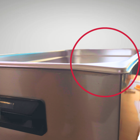 déformation dessus de cuve 20L reconditionnée