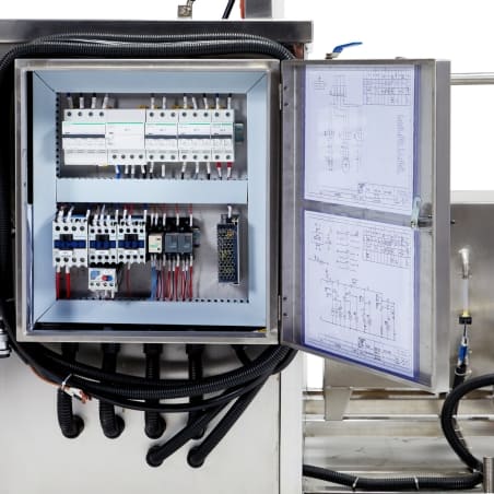 tableau électrique du BPAC225SK 28 khz