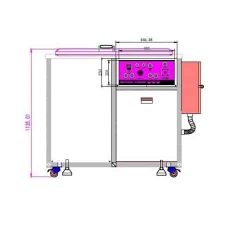 BPAC Nettoyeur Ultrasons Industriel 360 Litres Fonction Skimming