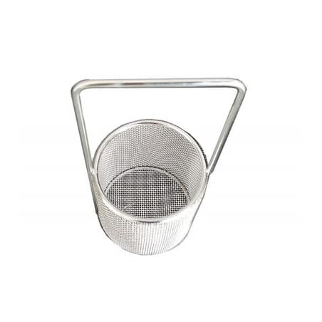 panier rond inox mailles extra fine 1mm