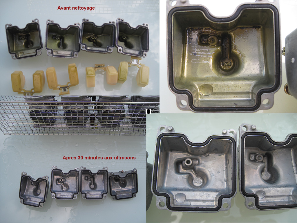 Le nettoyage de votre carburateur par ultrason (avec un bac à